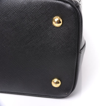 Prada Saffiano Lux Medium Tote Black 9 of 12