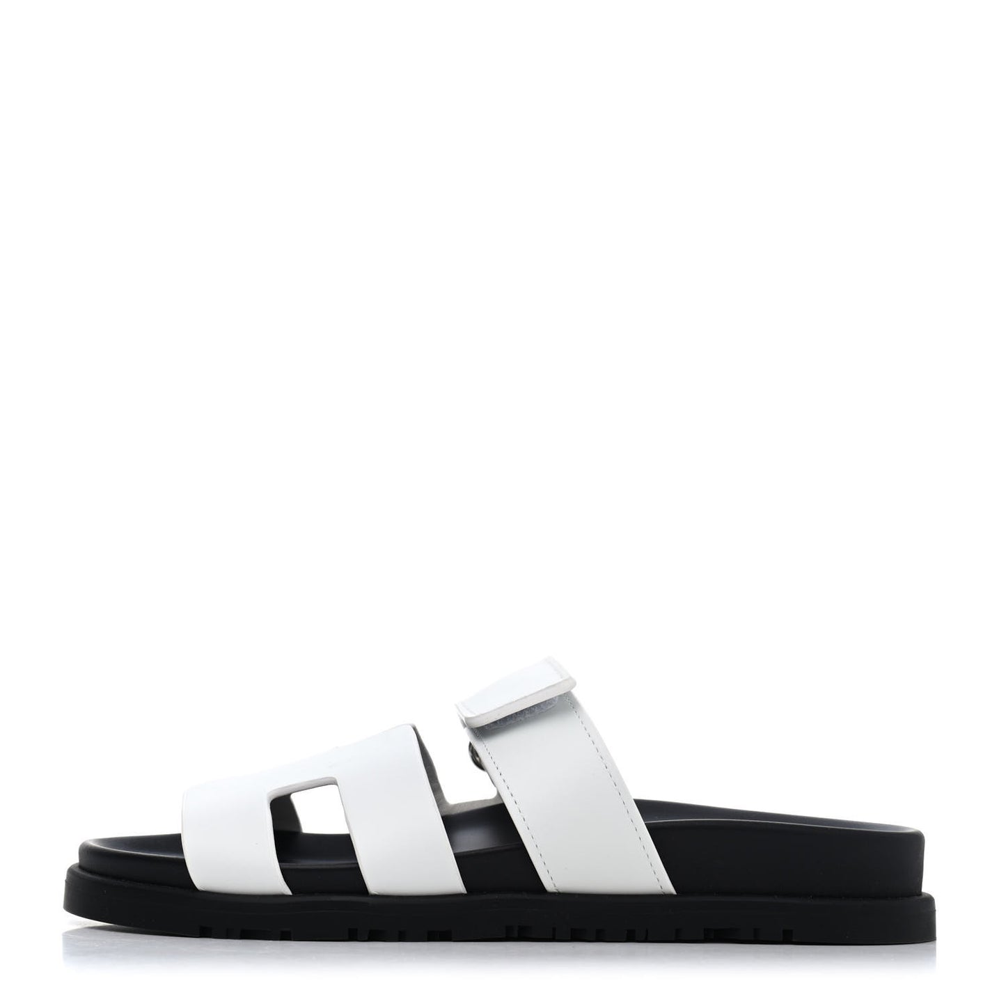 Calfskin Womens Chypre Sandals 36 White