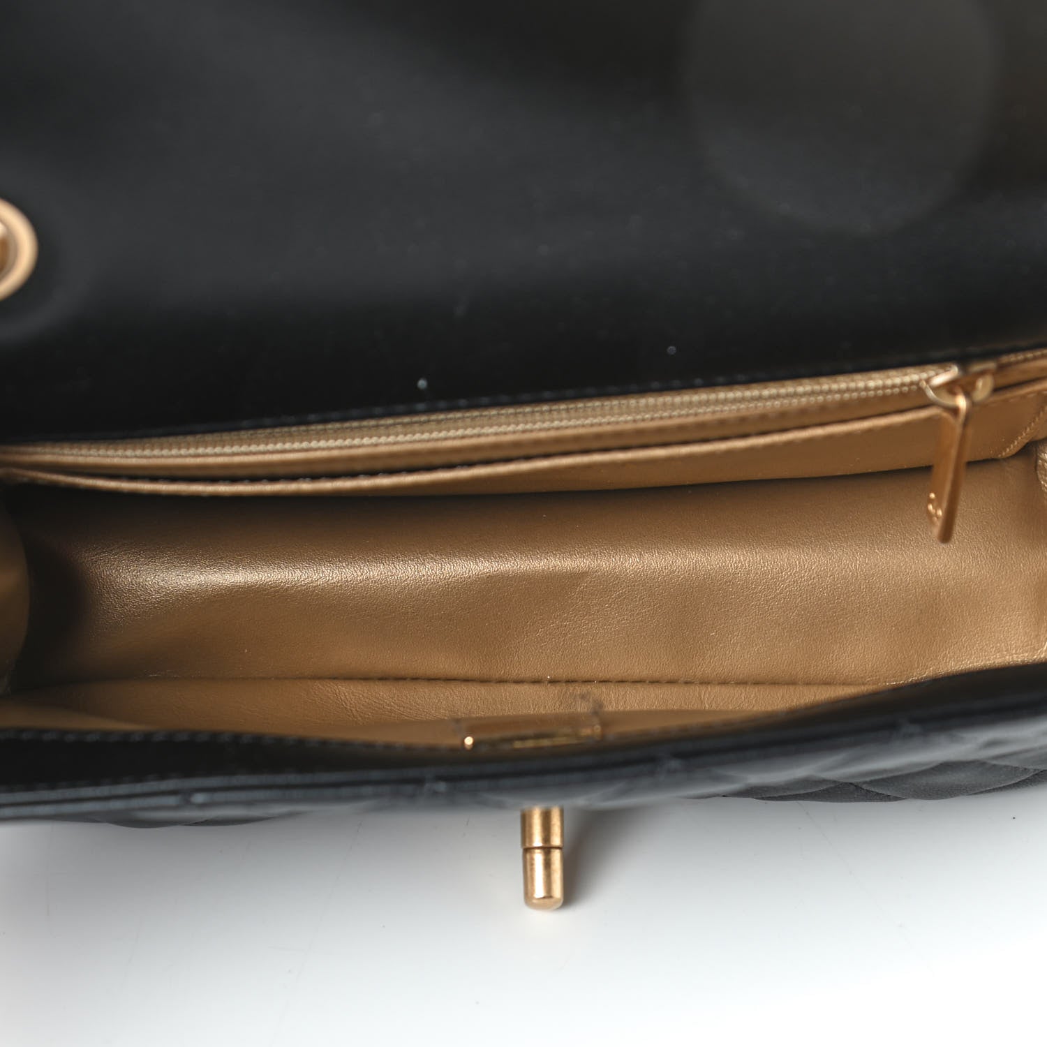Chanel Lambskin Quilted Mini Rectangular Pearl Crush Flap Black 5 of 9