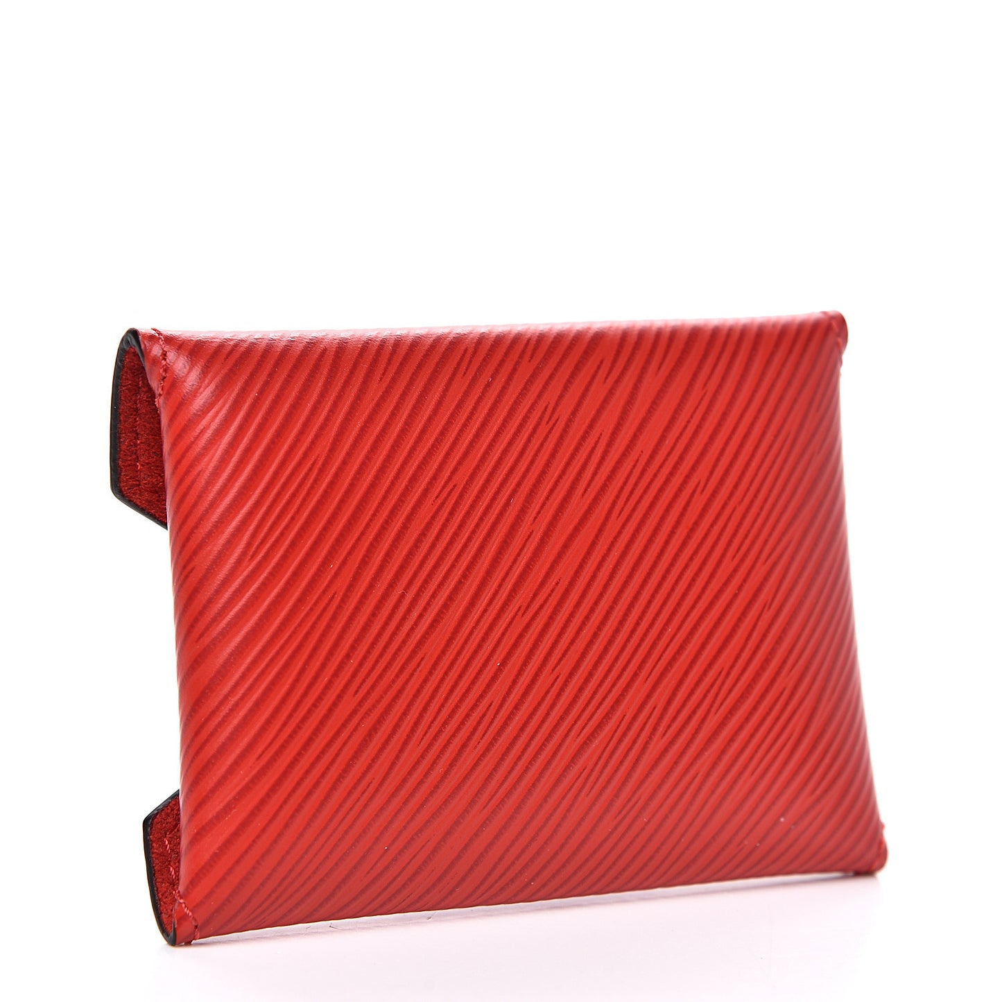 Epi Small Kirigami Pochette Insert Coquelicot