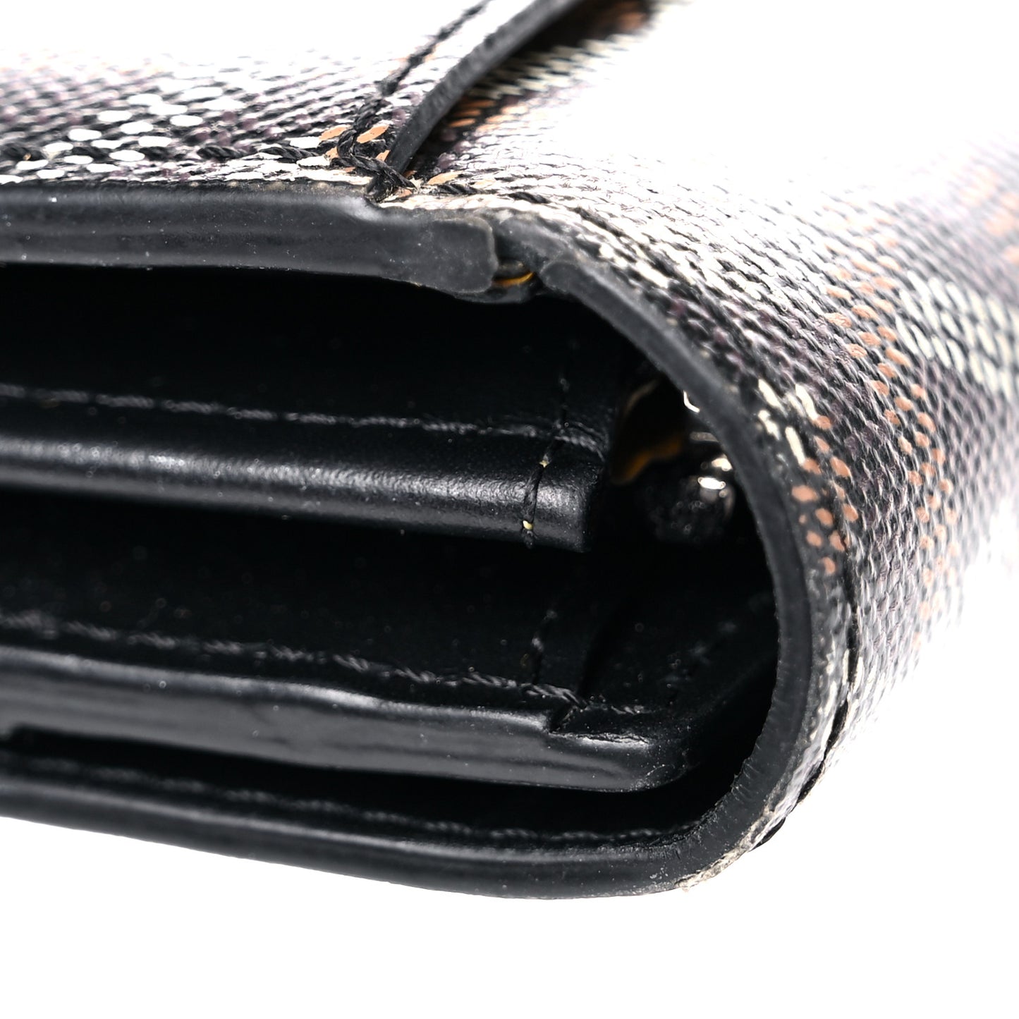 Goyardine Varenne Long Wallet Black