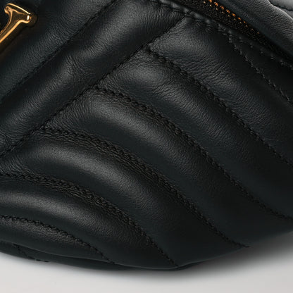 Louis Vuitton Calfskin Quilted New Wave Bumbag Black 9 of 10