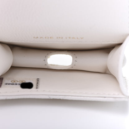 Chanel Caviar Quilted Airpods Pro Case White 8 of 10