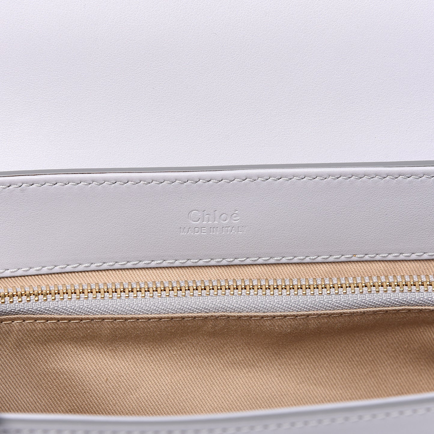 Calfskin Small C Double Carry Light Cloud