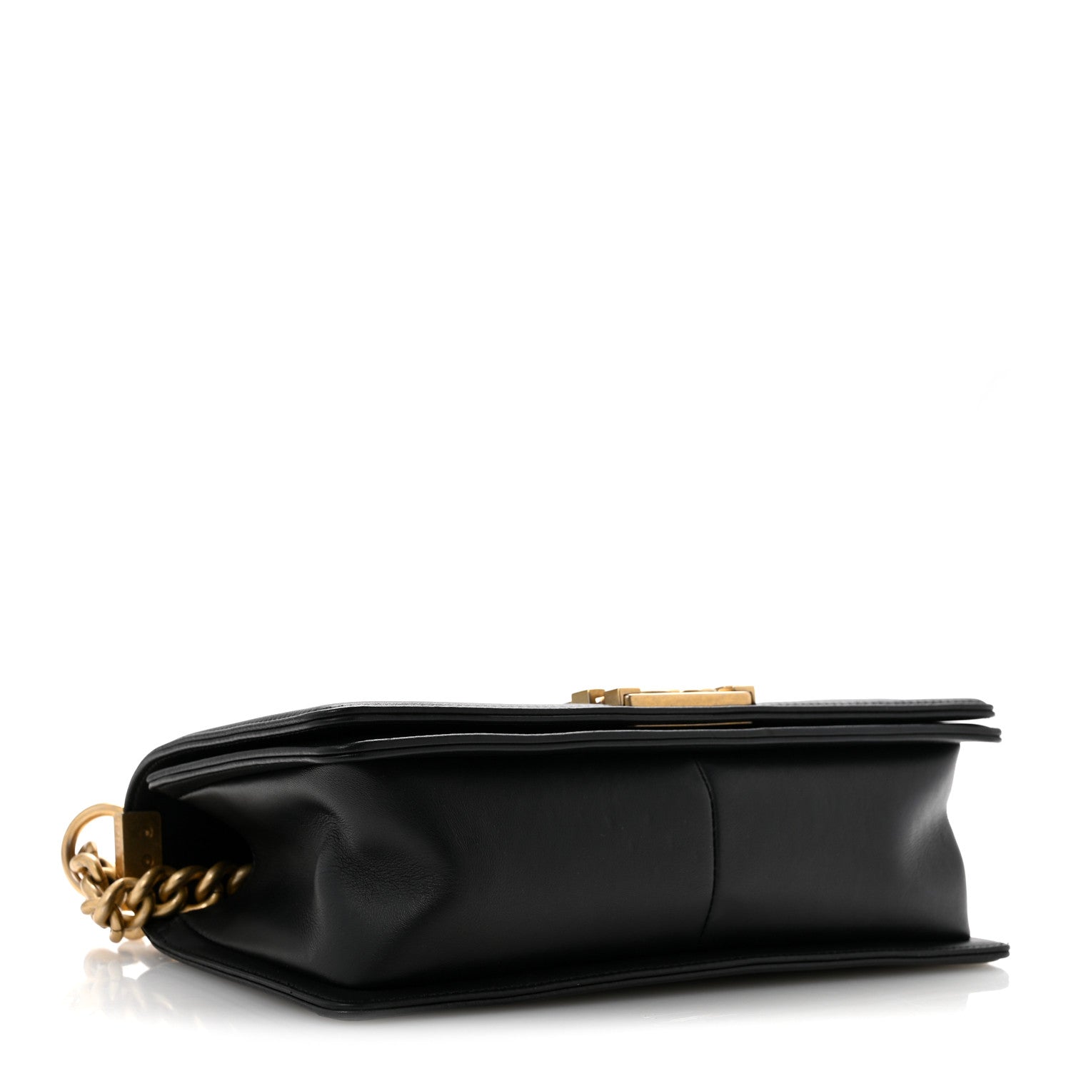 Chanel Lambskin Quilted Medium Boy Flap Black 4 of 13