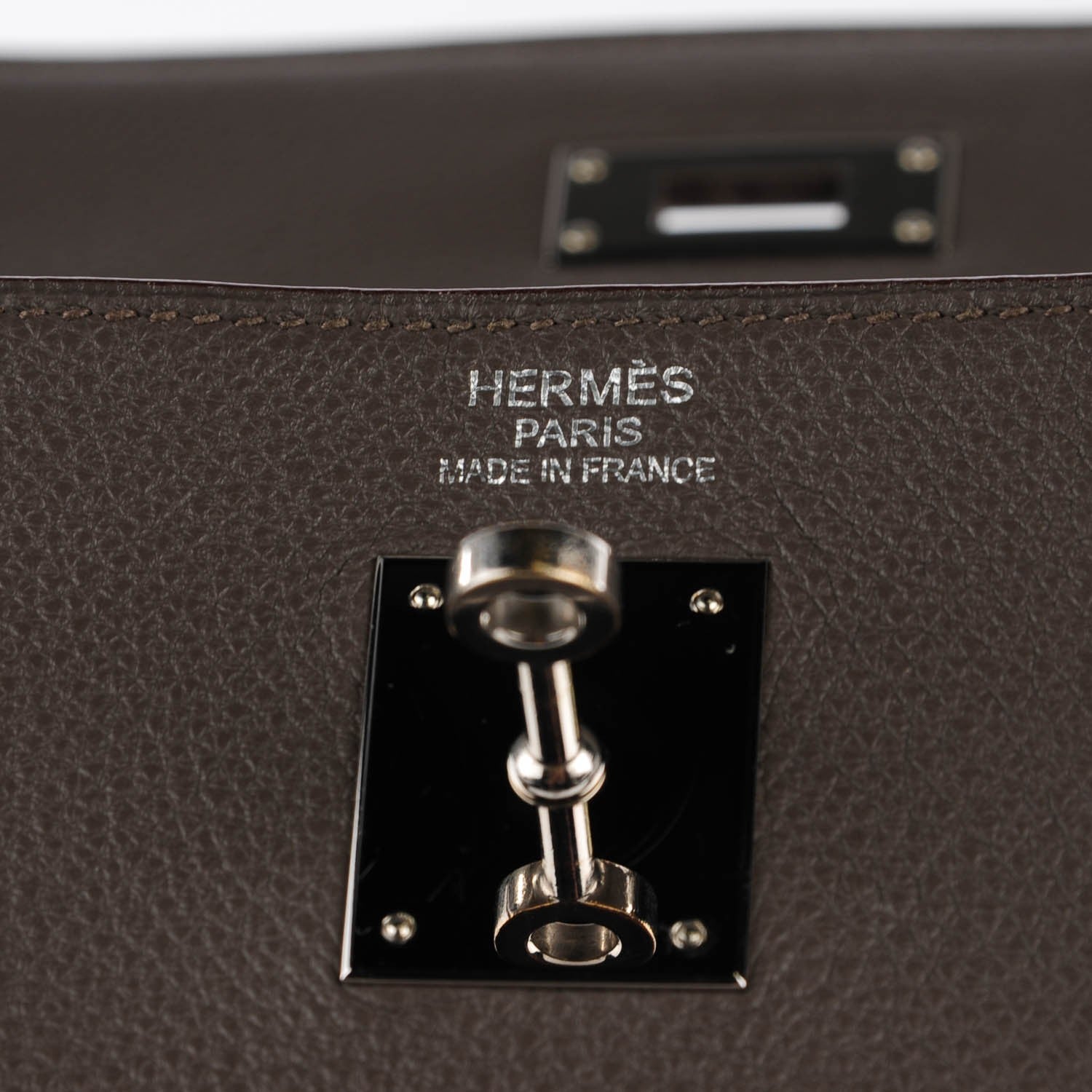 Hermes Togo Kelly Retourne 35 Etain 5 of 27