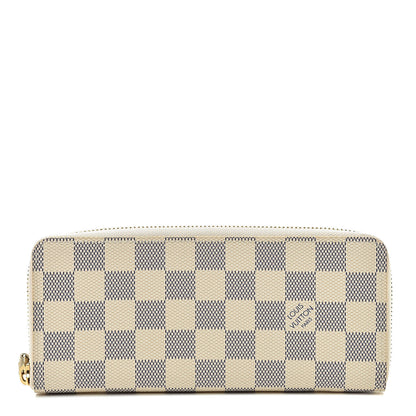 Louis Vuitton Damier Azur Clemence Wallet 1 of 8