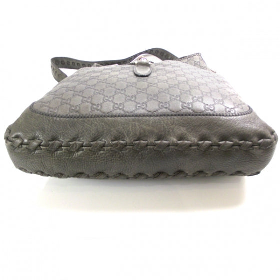 Gucci Guccissima Large New Jackie Shoulder Bag Gray 4 of 11