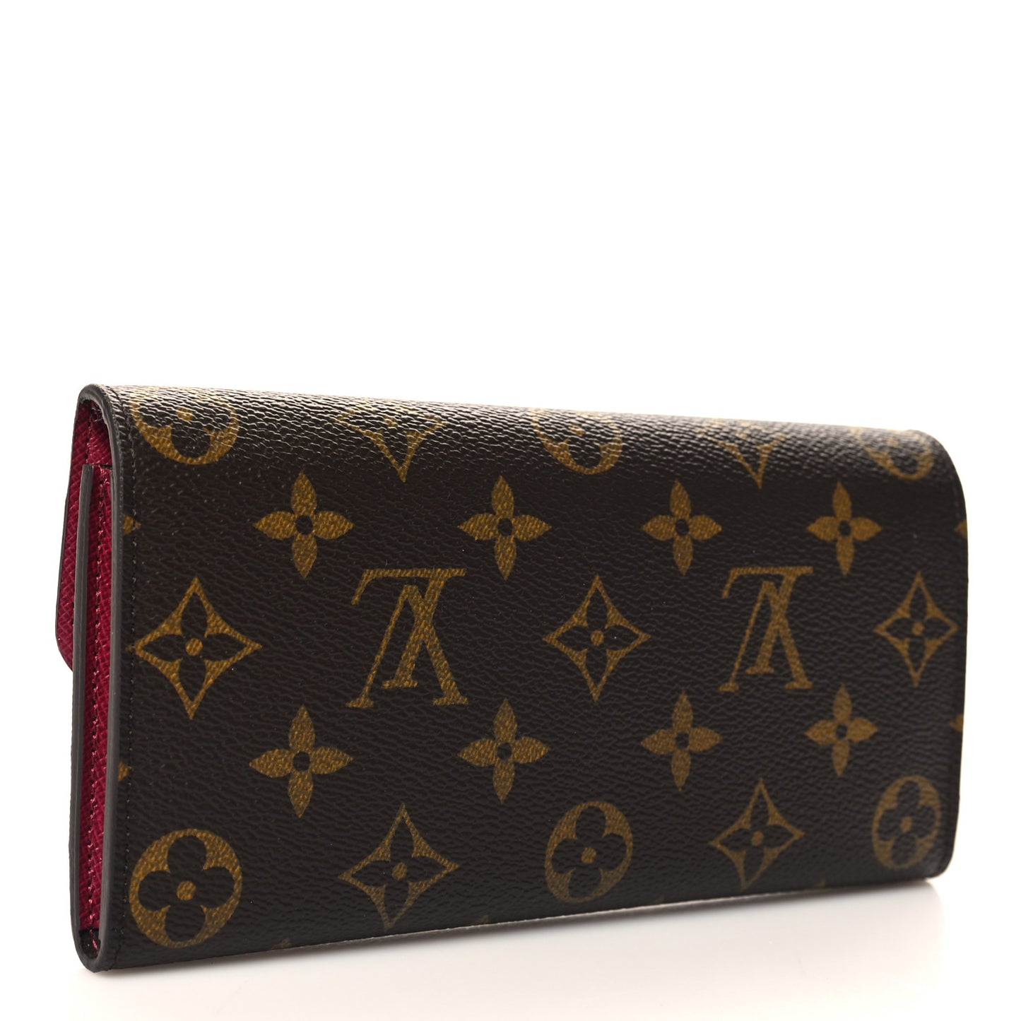Monogram Emilie Wallet Fuchsia
