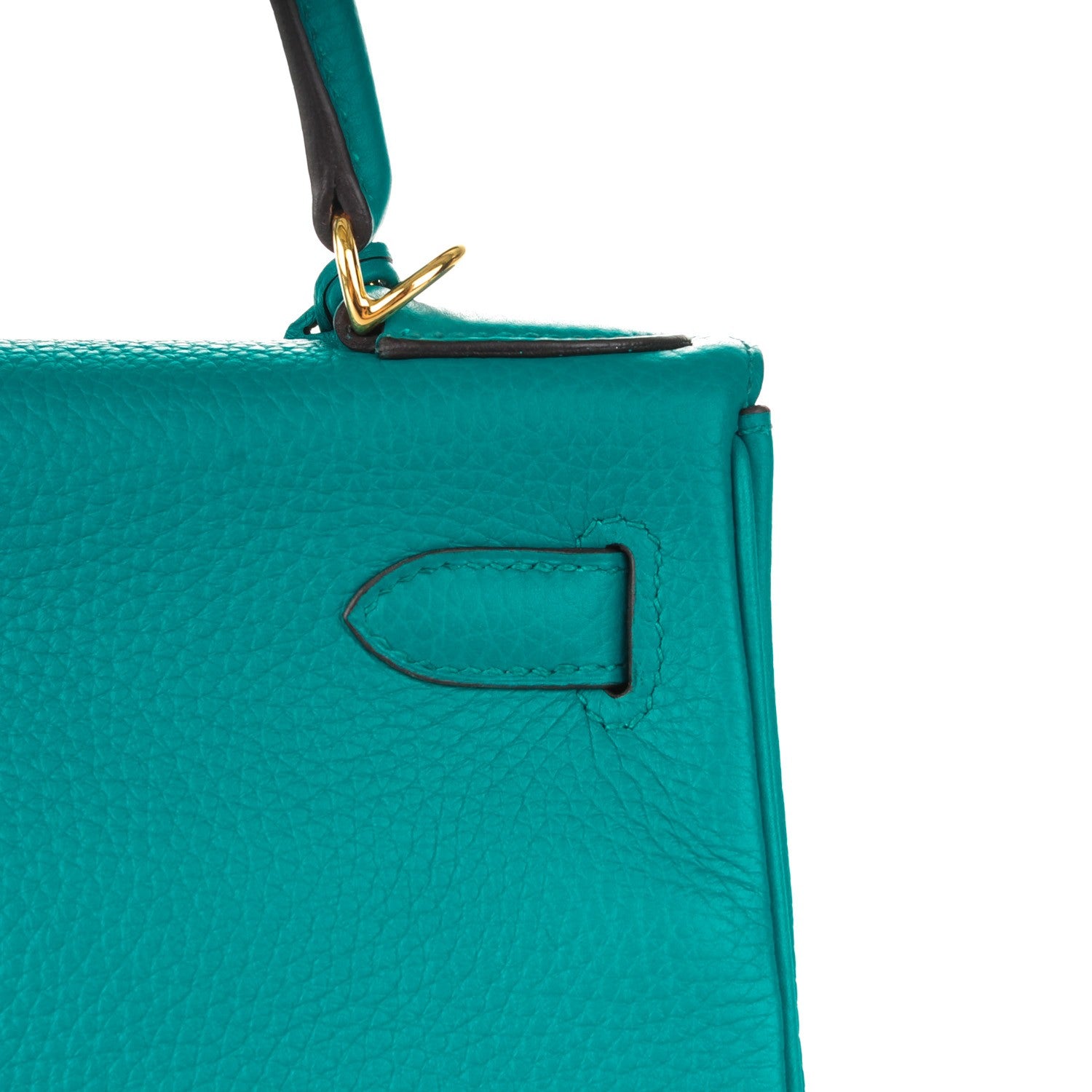 Hermes Taurillon Clemence Kelly Retourne 28 Bleu Paon 15 of 24