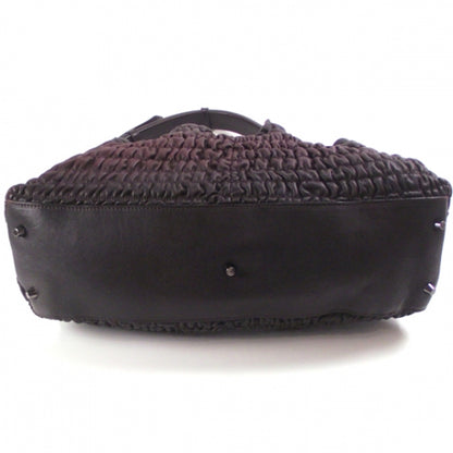 Burberry Ruched Leather Elgin 4 of 11