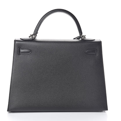Hermes Epsom Kelly Sellier 32 Black 4 of 36