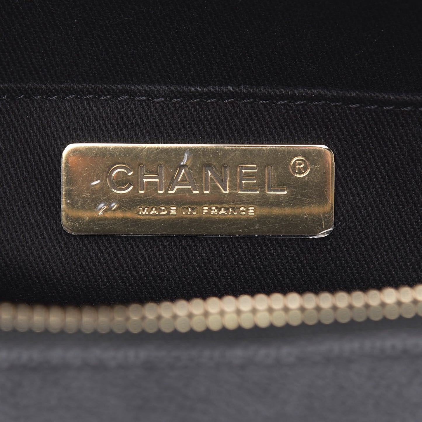 Caviar Quilted Waist Bag Black