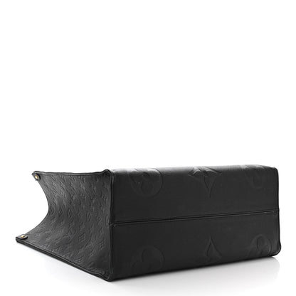 Louis Vuitton Empreinte Monogram Giant Onthego GM Black 4 of 10