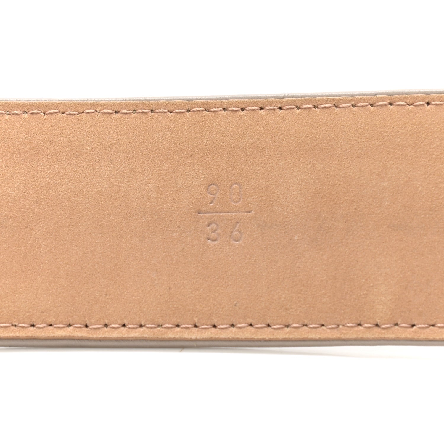 Chanel Lambskin Lucky Charms CC Belt 90 36 Beige 6 of 10