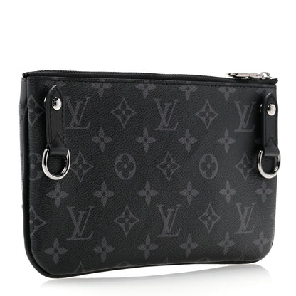 Louis Vuitton Reverse Monogram Eclipse Trio Messenger Small Pochette 3 of 7