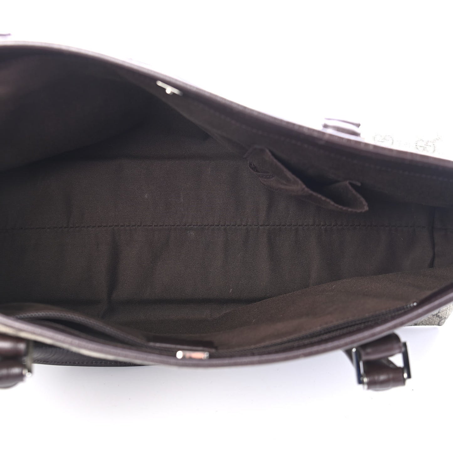 GG Plus Monogram Medium Joy Tote Dark Brown