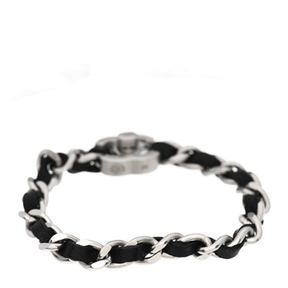Chanel Lambskin CC Turnlock Chain Bracelet M Black 2 of 3