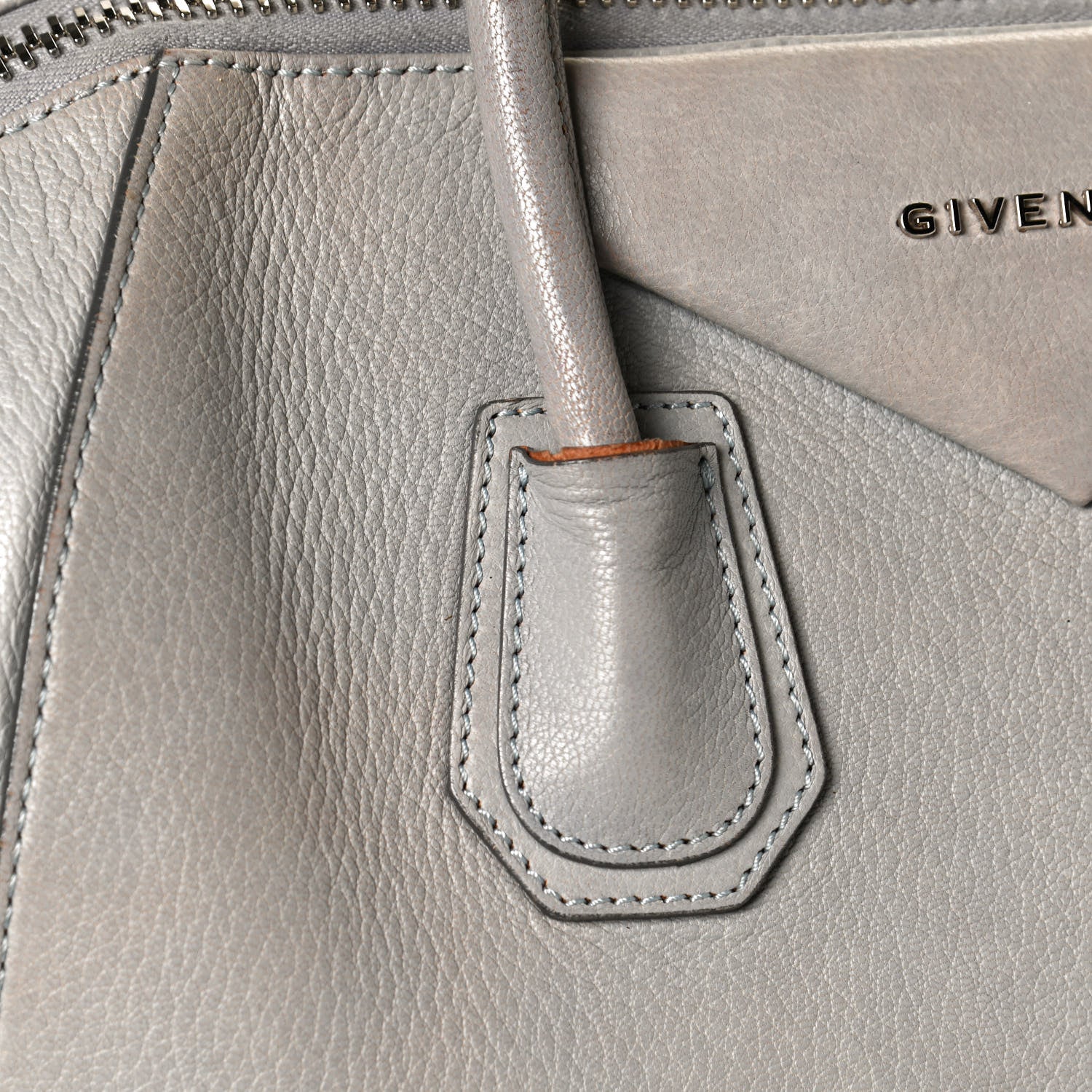 Givenchy Sugar Goatskin Medium Antigona Pearl Grey 16 of 21