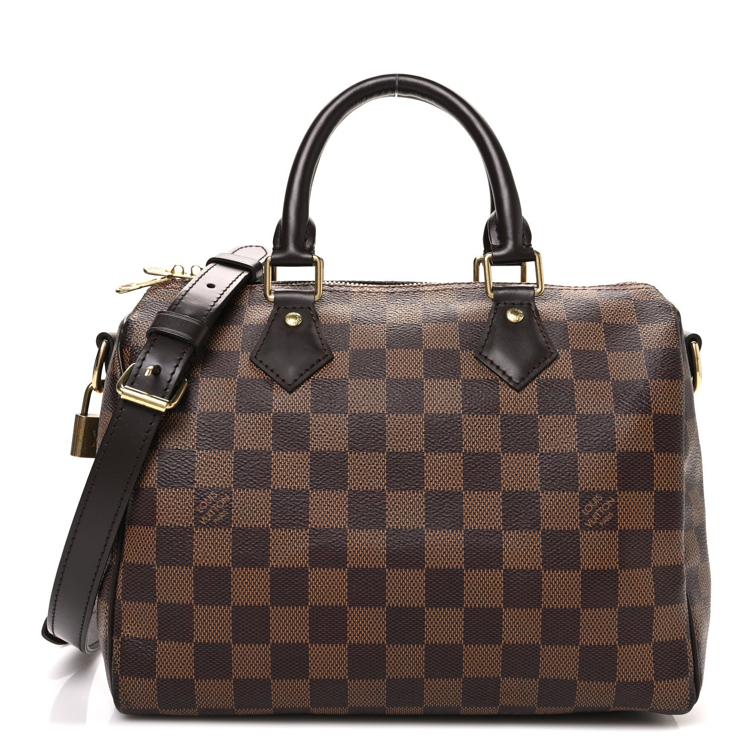 Louis Vuitton Damier Ebene Speedy Bandouliere 25 1 of 10