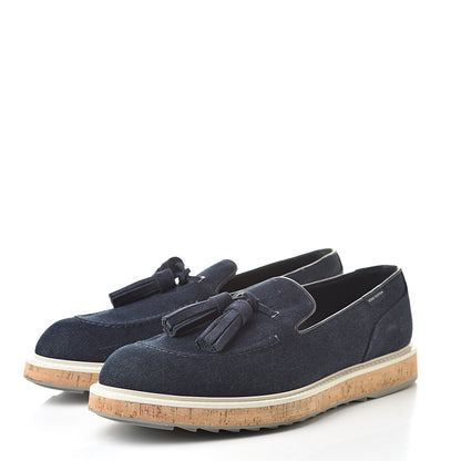 Louis Vuitton Denim Moccasin Bay Harbor 10 Navy 3 of 9