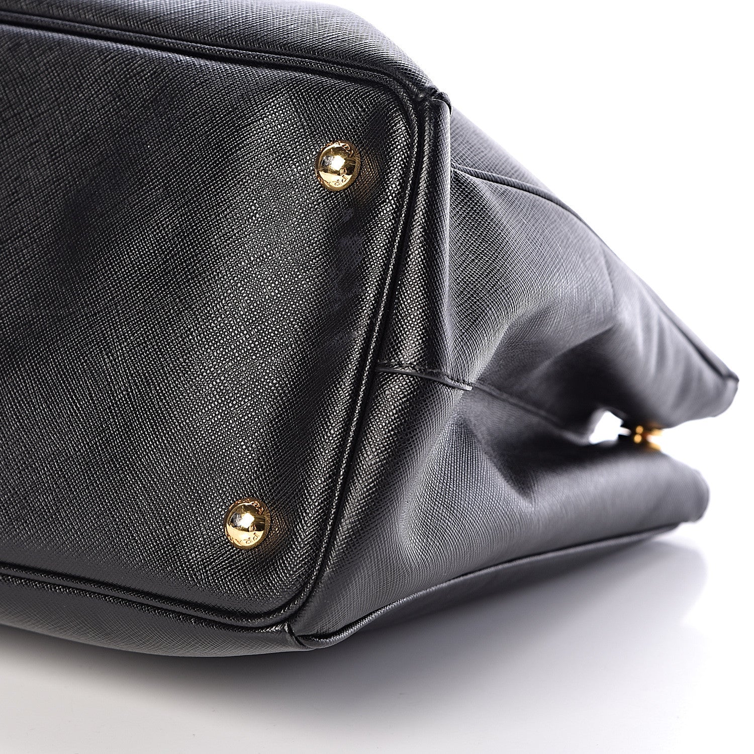 Prada Saffiano Large Galleria Double Zip Tote Black 9 of 10