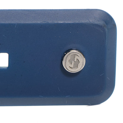 Gucci Stainless Steel Rubber 46mm Sync Web Quartz Watch Blue 5 of 7