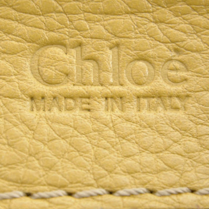 Chloe Leather Paddington Front Pocket Tote Maize Yellow 8 of 10