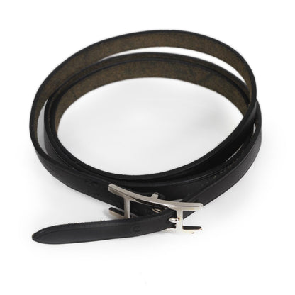 Hermes Chamonix Hapi Triple Tour Wrap Bracelet Black 1 of 6