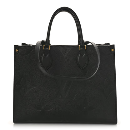 Louis Vuitton Empreinte Monogram Giant Onthego MM Black 1 of 8