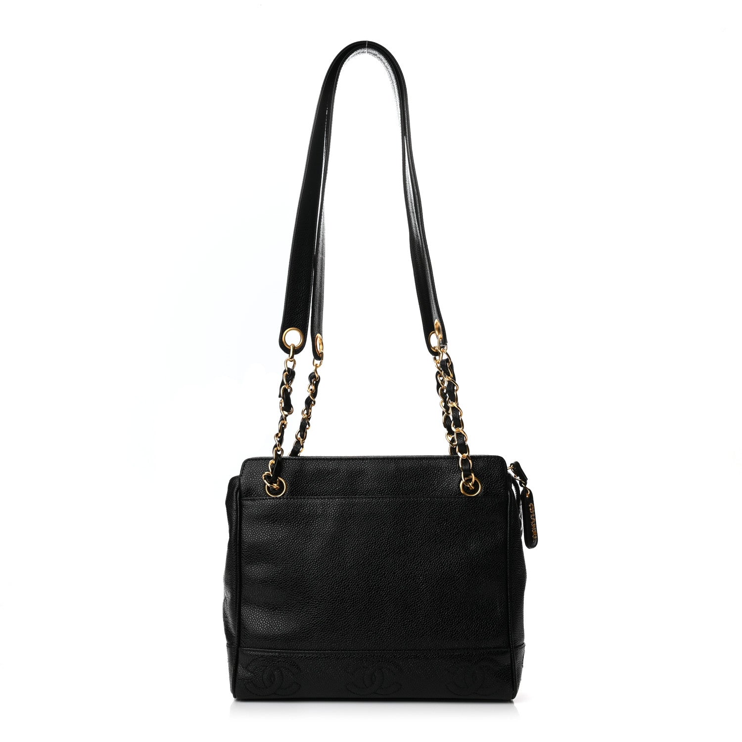 Chanel Caviar CC Shoulder Bag Black 1 of 11