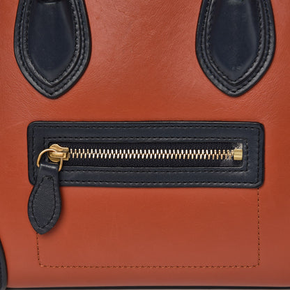 Celine Smooth Calfskin Nano Tri-Color Luggage 9 of 10