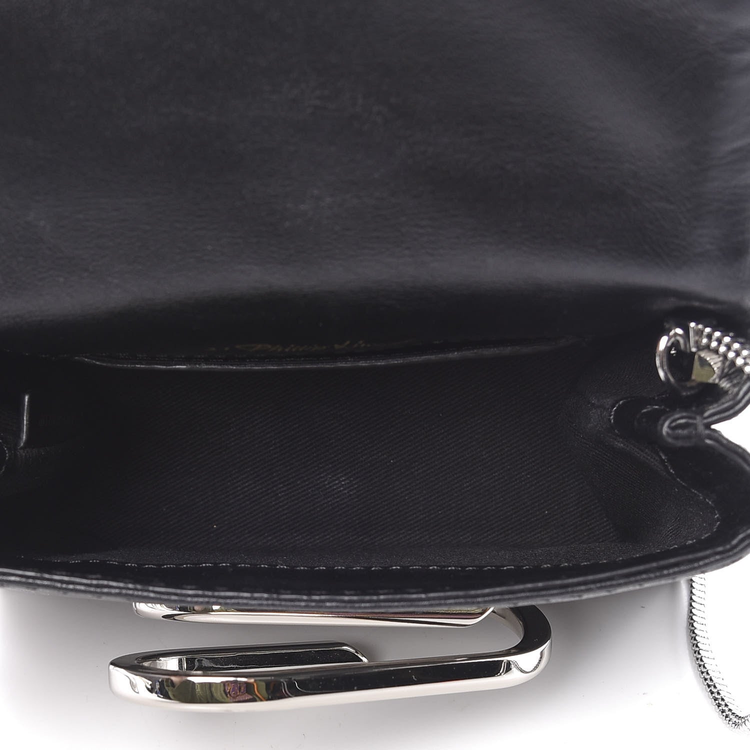 3.1 Phillip Lim 3.1 Calfskin Alix Soft Flap Clutch Black 5 of 11