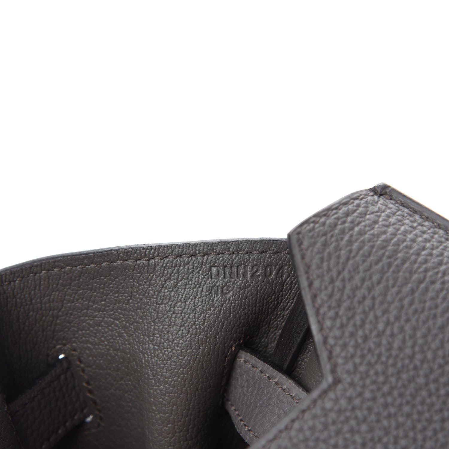 Hermes Togo Birkin 35 Etain 9 of 10