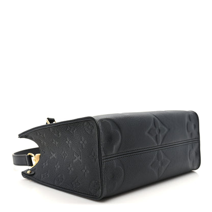Louis Vuitton Empreinte Monogram Giant Onthego PM Black 3 of 8
