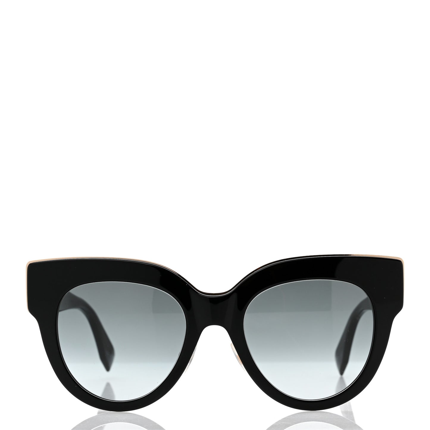 Acetate F is Fendi Cat Eye Sunglasses FF 0360/G/S Black