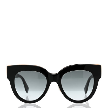 Fendi Acetate F is Fendi Cat Eye Sunglasses FF 0360/G/S Black 3 of 8