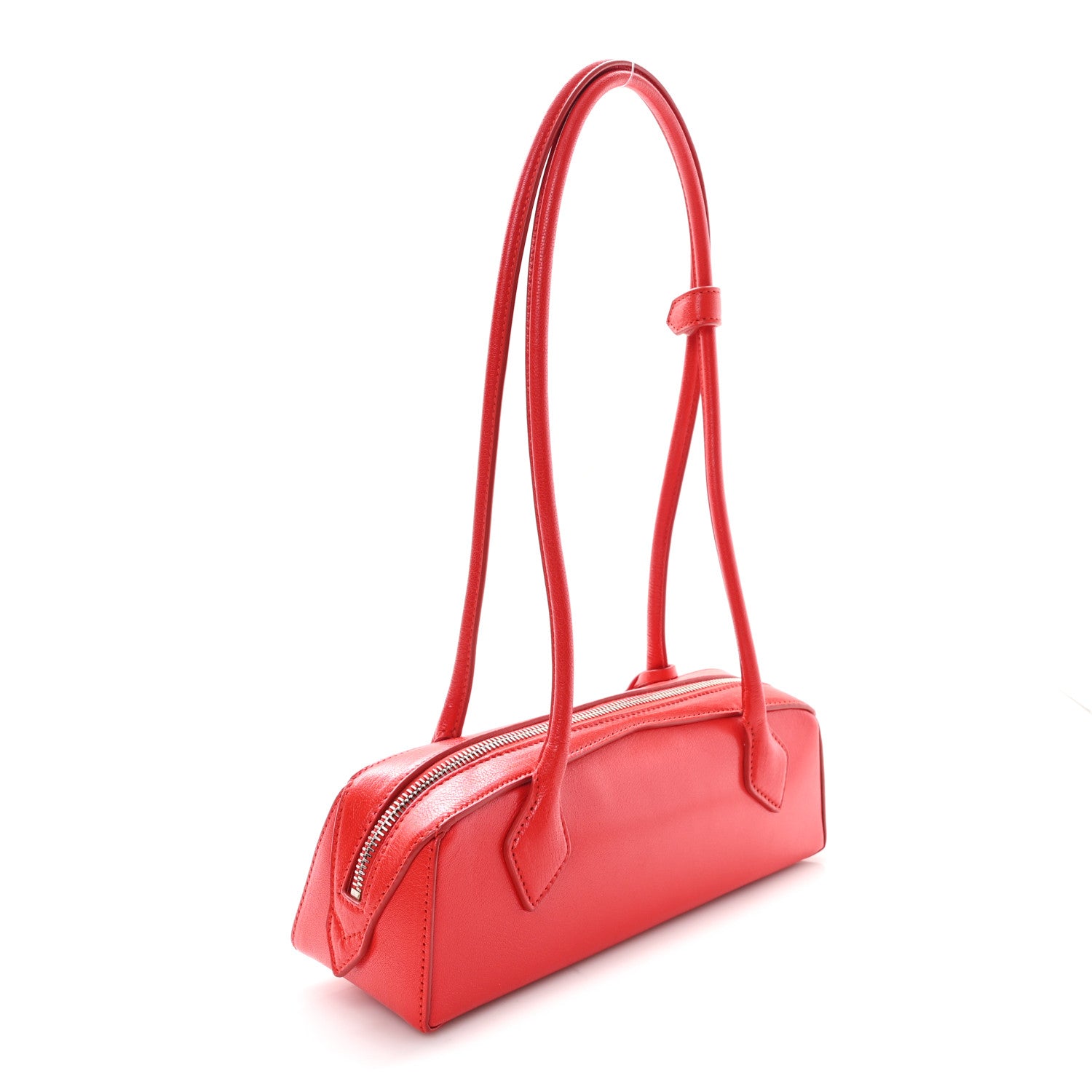 Alaia Goatskin Small Le Teckel Bag Rouge 4 of 10