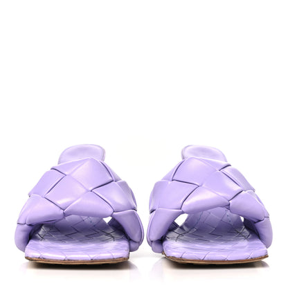 Bottega Veneta Nappa Maxi Intrecciato Lido Mule Sandals 40 Wisteria 2 of 11