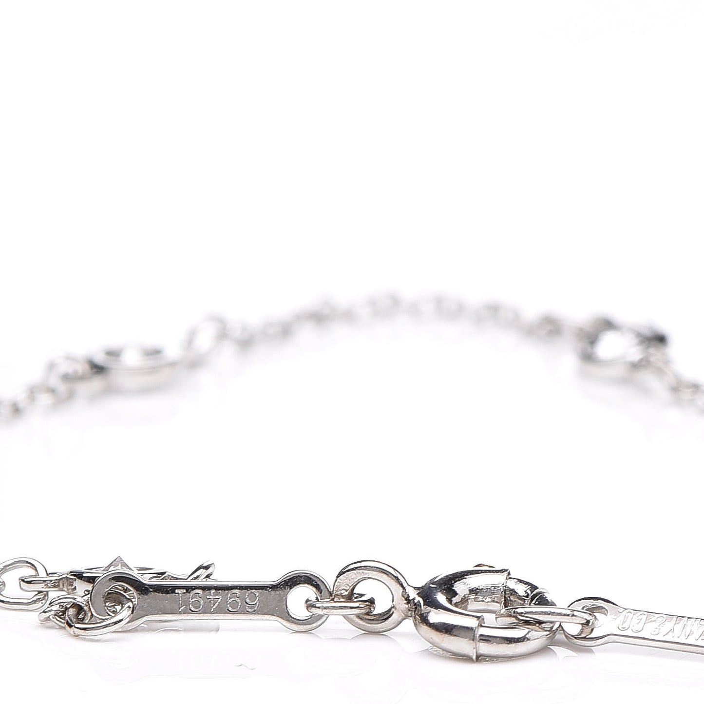 Platinum Diamond .30ctw Elsa Peretti Diamonds by the Yard Station Bracelet