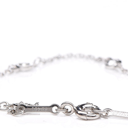 Tiffany Platinum Diamond .30ctw Elsa Peretti Diamonds by the Yard Station Bracelet 7 of 7