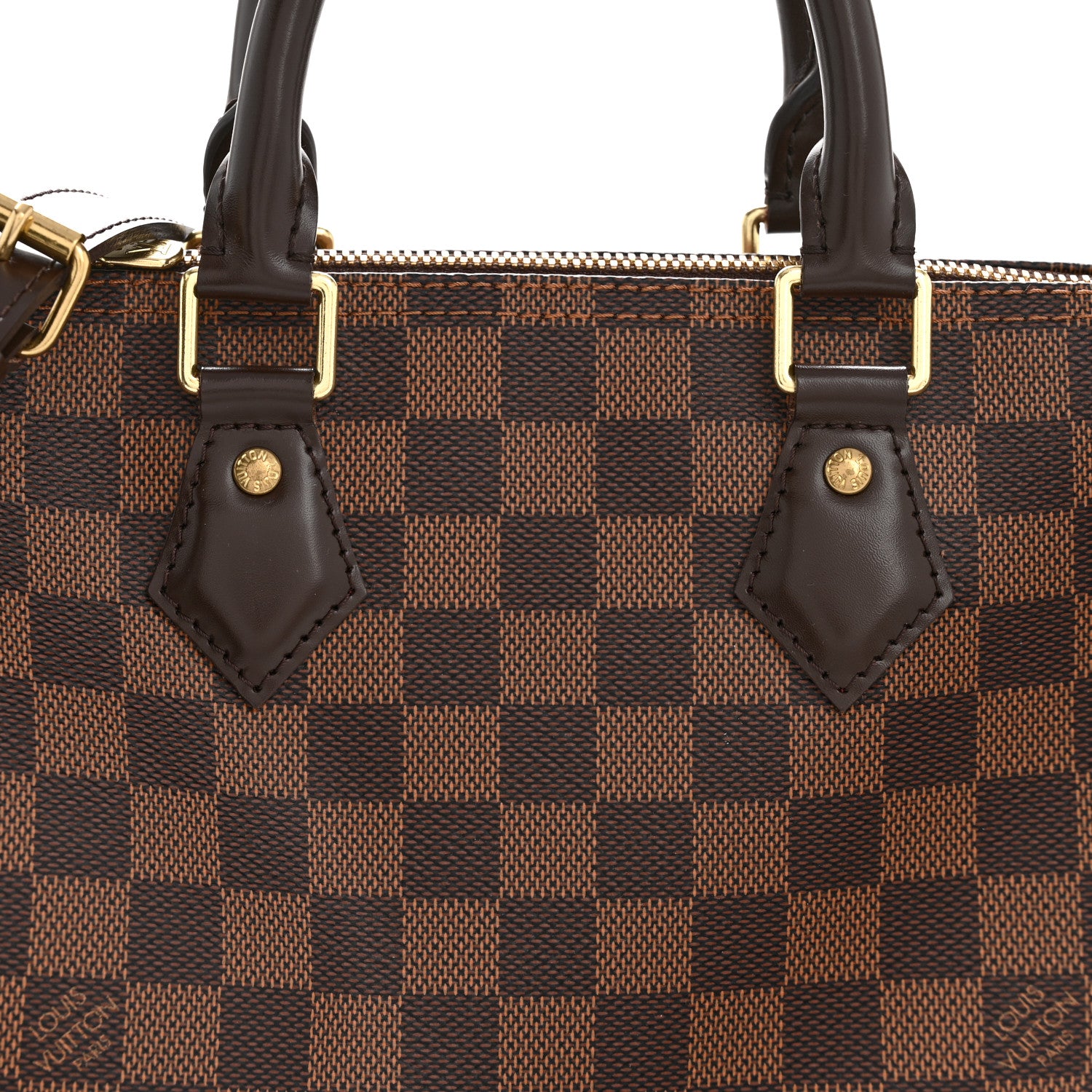 Louis Vuitton Damier Ebene Speedy Bandouliere 25 9 of 12