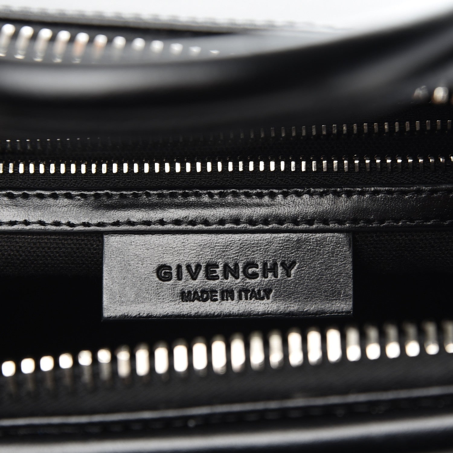 Givenchy Shiny Lord Calfskin Small Antigona Black 7 of 8