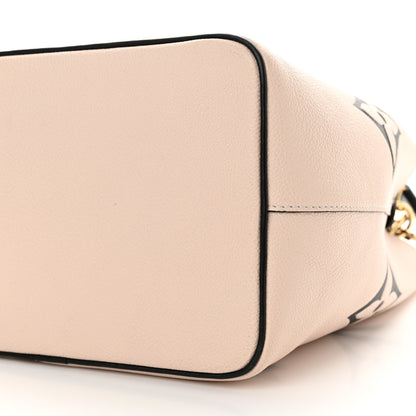 Louis Vuitton Empreinte Monogram Giant Crafty Neonoe MM Creme Black 12 of 16