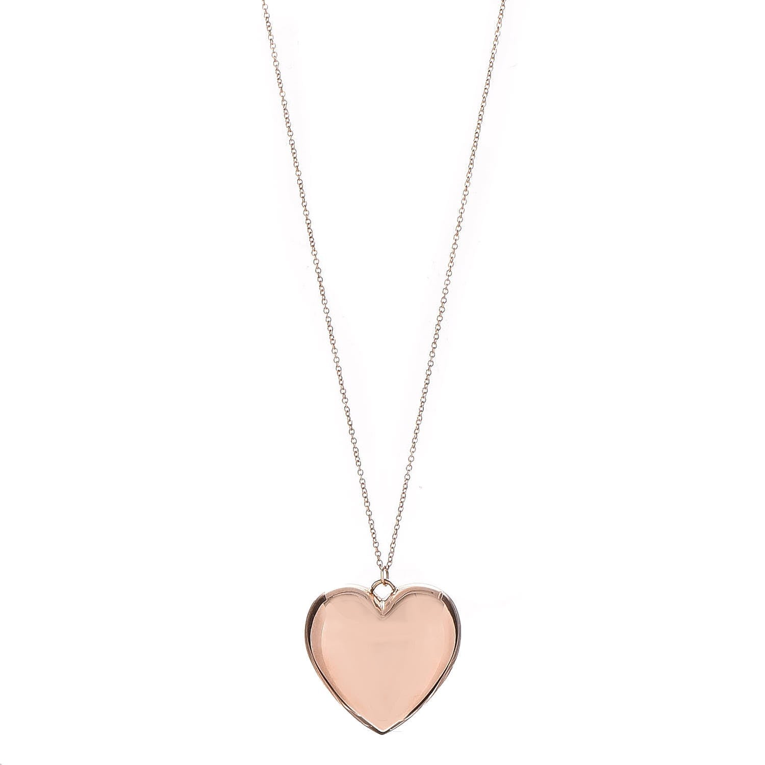Tiffany Rubedo Heart Pendant Necklace 1 of 8