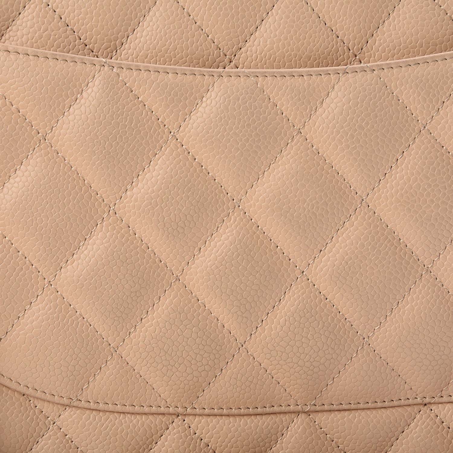 Chanel Caviar Quilted Jumbo Double Flap Beige Clair 8 of 8