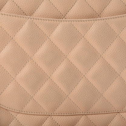 Chanel Caviar Quilted Jumbo Double Flap Beige Clair 8 of 8