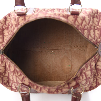 Christian Dior Monogram Boston Burgundy 5 of 16