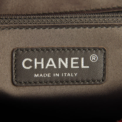 Chanel Caviar Quilted XL Grand Shopping Tote GST Orange 6 of 7