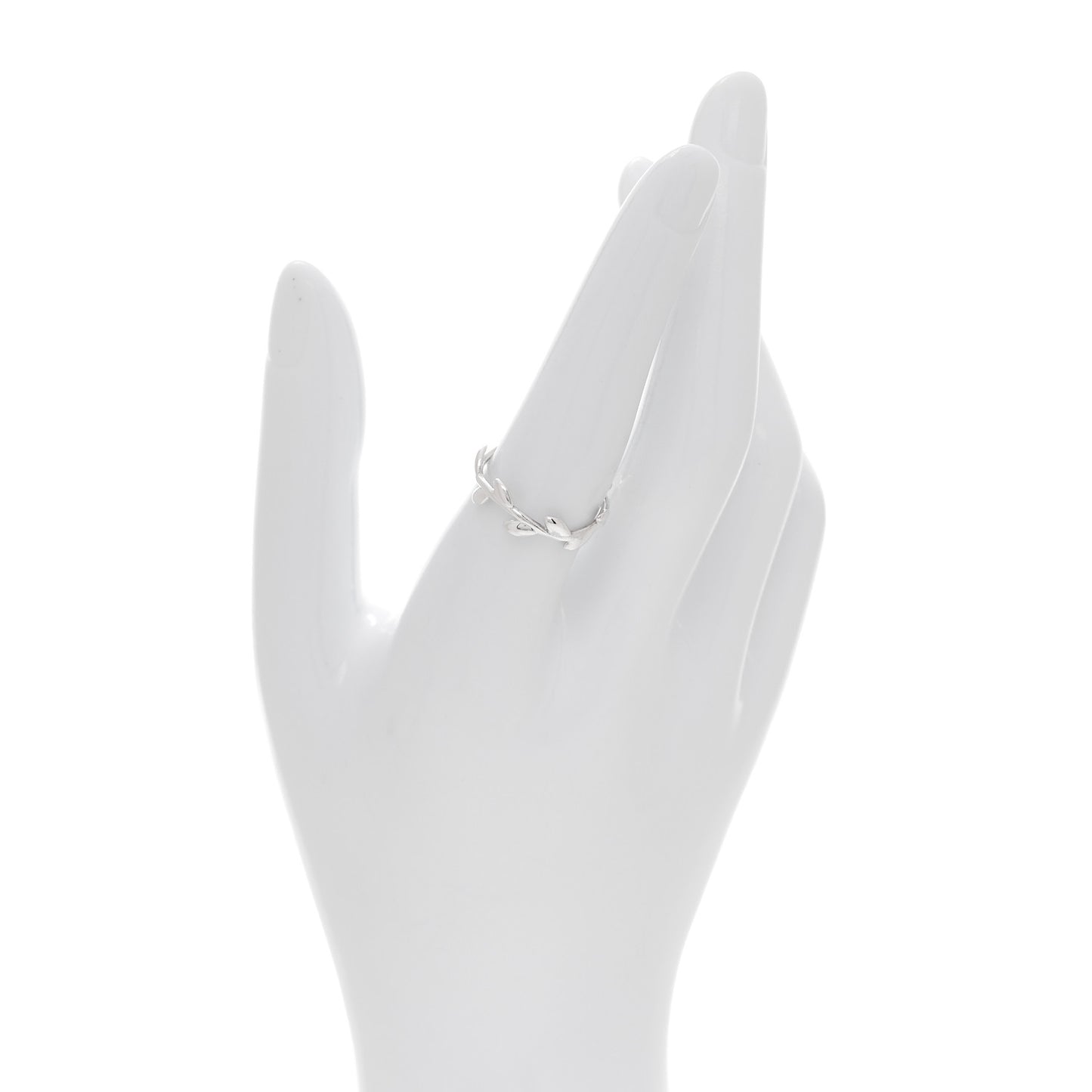 Sterling Silver Paloma Picasso Narrow Olive Leaf Band Ring 54 7